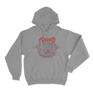 Berserk X Boundaries Unisex Hoodie Grey