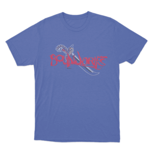 Boundaries Dagger Unisex T Shirt Blue