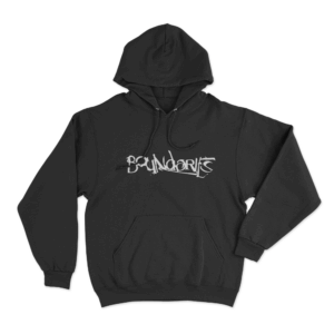 Boundaries Logo Unisex Hoodie Black