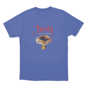 Death Chalice Unisex T Shirt Blue